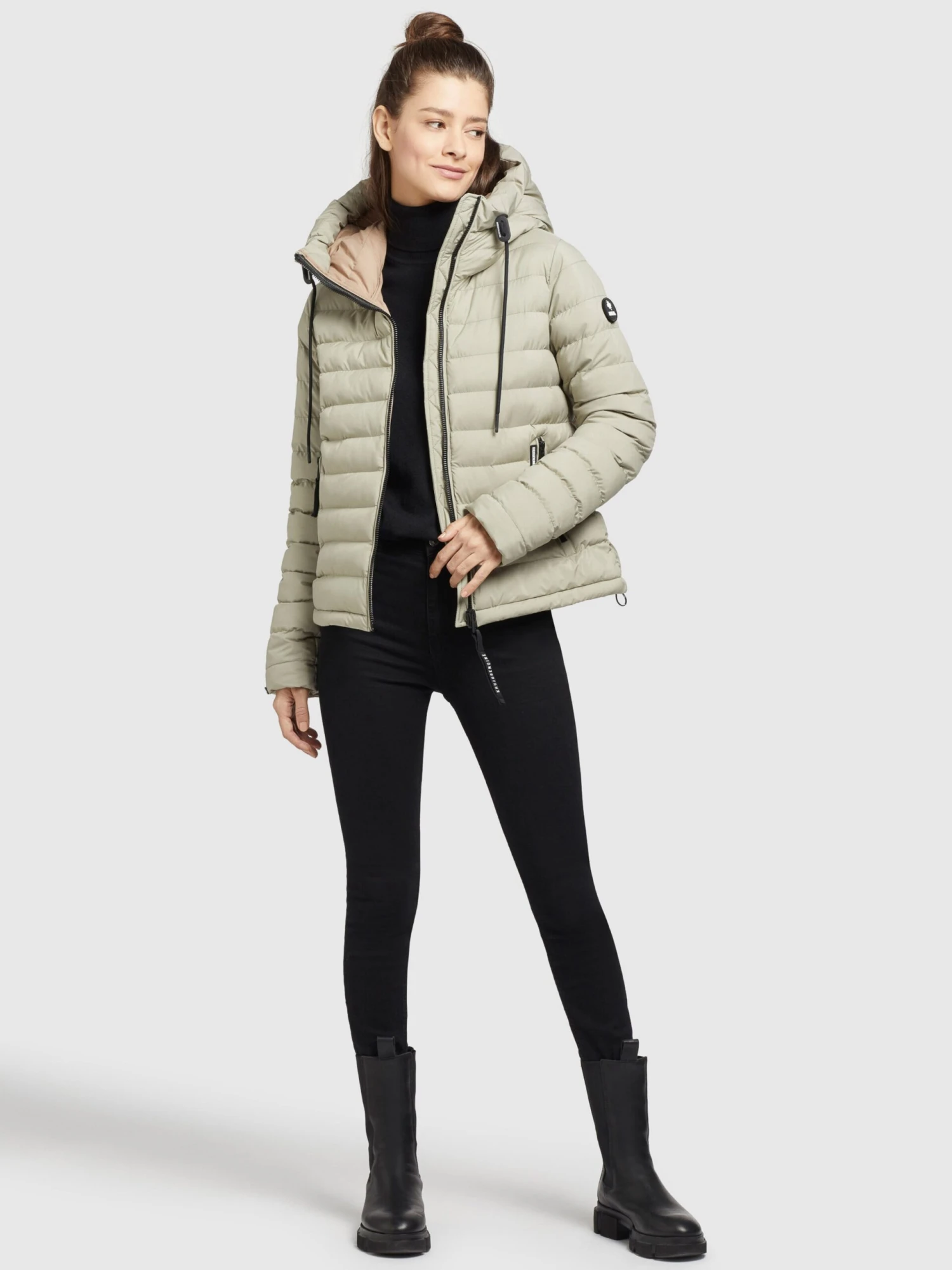 Khujo Vestes De Mi-saison Veste Mi-saison Lovina Femme Menthe 2 Khujo Vestes De Mi-saison Veste Mi-saison Lovina Femme Menthe - Image 2