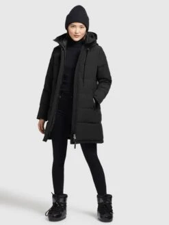 Khujo Manteaux Courts Manteau D’hiver Mats Femme Noir 13 Khujo Manteaux Courts Manteau D’hiver Mats Femme Noir -Khujo Boutique 00788c5730565ebfe8ef681214726148