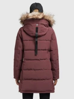Khujo Manteaux Dhiver Manteau D’hiver Cloren Femme Rouge Foncé 11 Khujo Manteaux Dhiver Manteau D’hiver Cloren Femme Rouge Foncé -Khujo Boutique 009f039426c779dad5069c108e9dc492