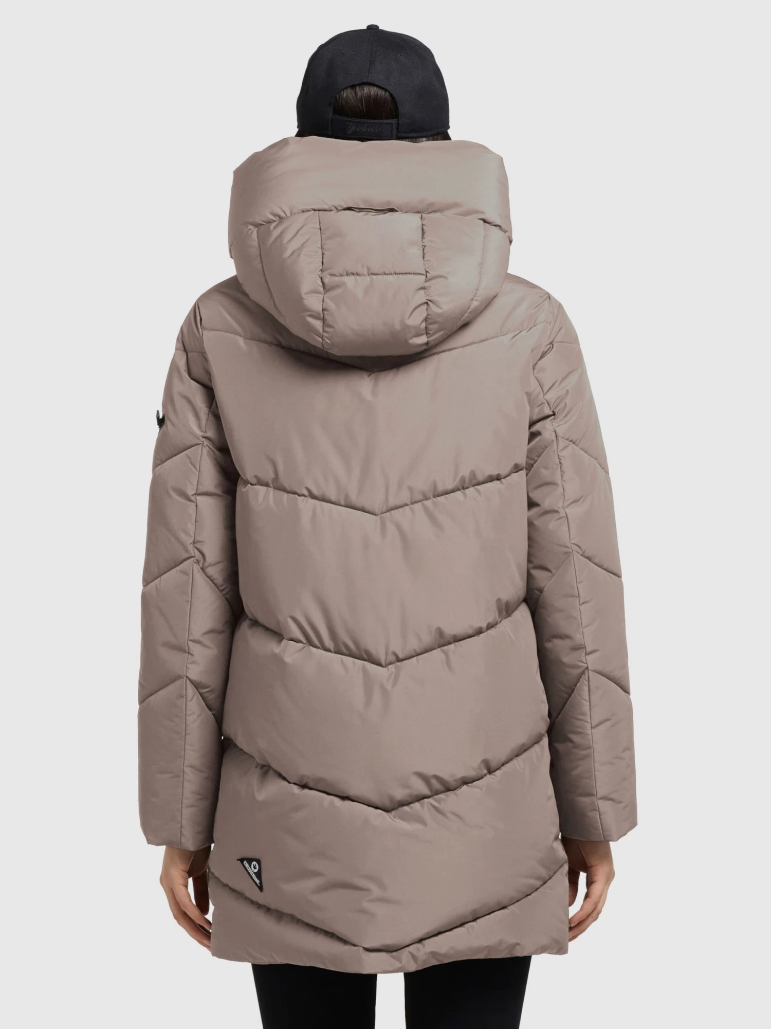 Khujo Vestes Dhiver Veste D’hiver Jordis 4 Femme Taupe 4 Khujo Vestes Dhiver Veste D’hiver Jordis 4 Femme Taupe - Image 4
