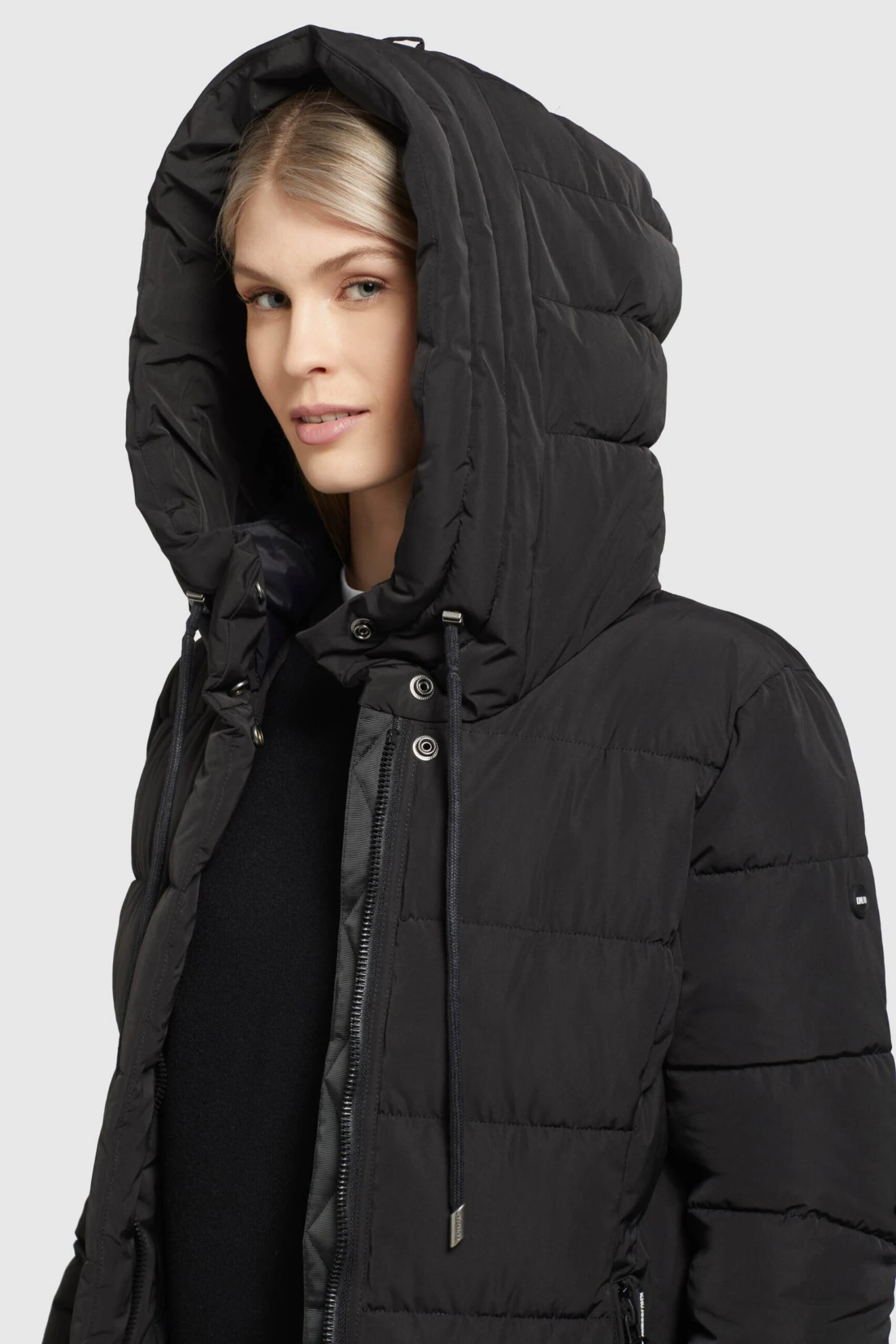 Khujo Manteaux Dhiver Manteau D’hiver Gamber Femme Noir 7 Khujo Manteaux Dhiver Manteau D’hiver Gamber Femme Noir - Image 7