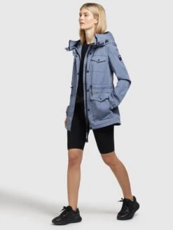 Khujo Parkas Parka Mi-saison ELST Femme Bleu 13 Khujo Parkas Parka Mi-saison ELST Femme Bleu -Khujo Boutique 01e3380b3f7cad9e1c3b7ff3c322a507