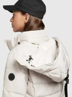 Khujo Manteaux Courts Manteau Mi-saison Amary Femme Blanc Cassé 15 Khujo Manteaux Courts Manteau Mi-saison Amary Femme Blanc Cassé -Khujo Boutique 0221d029dd8a14153480045a069d55c0