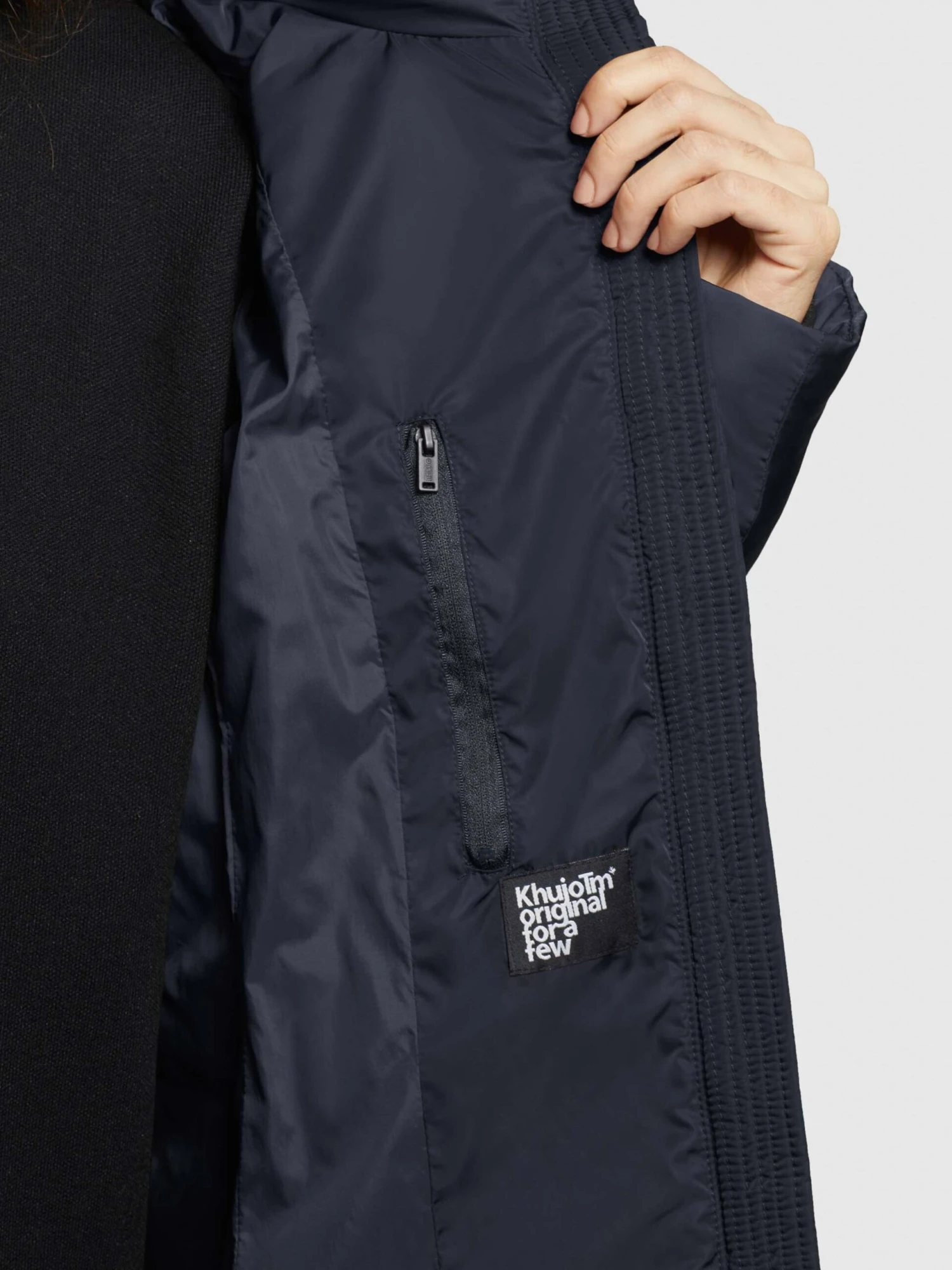 Khujo Manteaux Dhiver Manteau D’hiver Femme Bleu Nuit 8 Khujo Manteaux Dhiver Manteau D’hiver Femme Bleu Nuit - Image 8