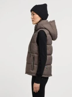 Khujo Vestes Sans Manches Gilet Eden Femme Moka 12 Khujo Vestes Sans Manches Gilet Eden Femme Moka -Khujo Boutique 02ad6d8d53d5cf6323e29396bbd12834