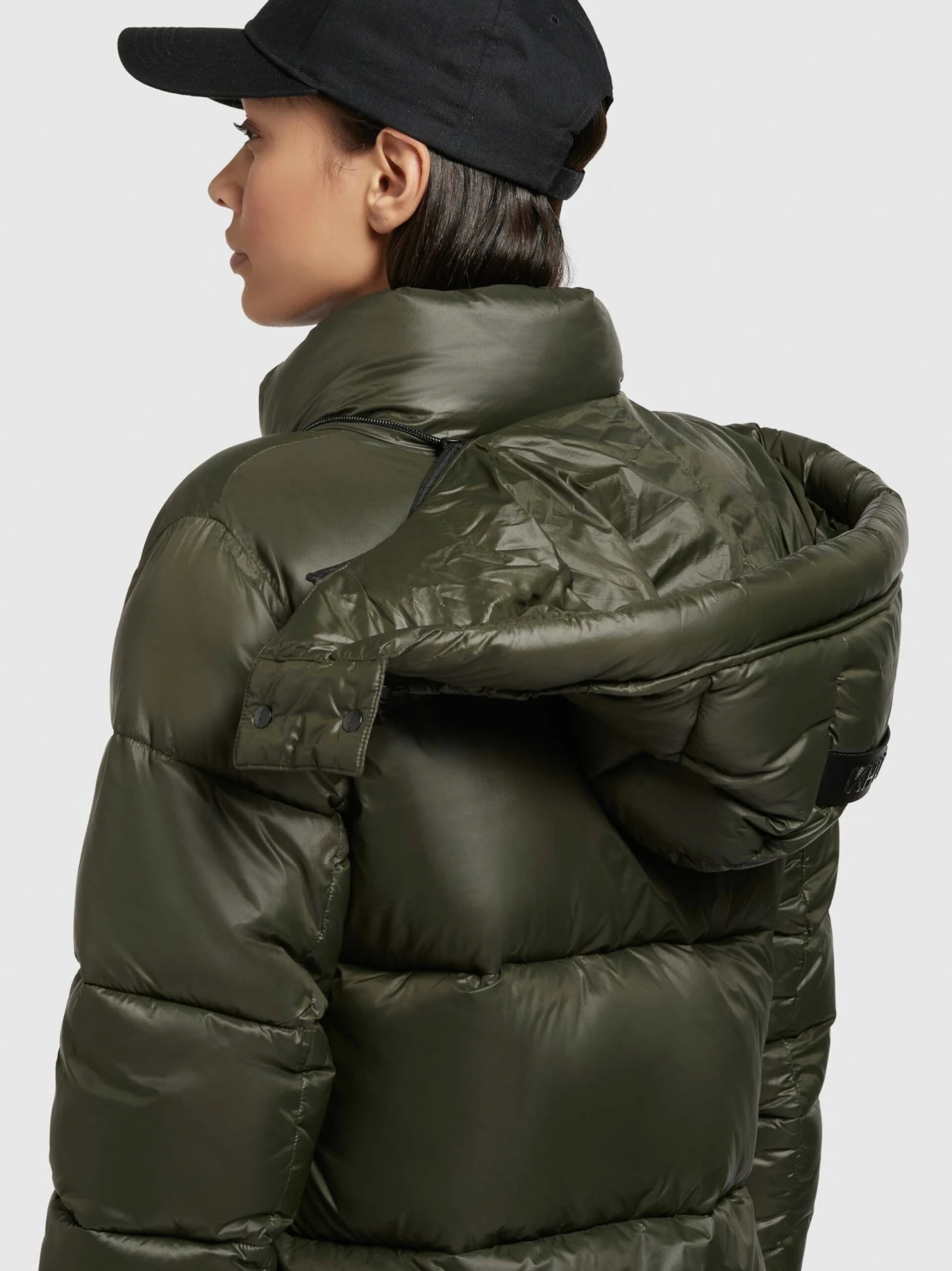 Khujo Vestes Dhiver Veste D’hiver Valona Femme Vert Foncé 8 Khujo Vestes Dhiver Veste D’hiver Valona Femme Vert Foncé - Image 8