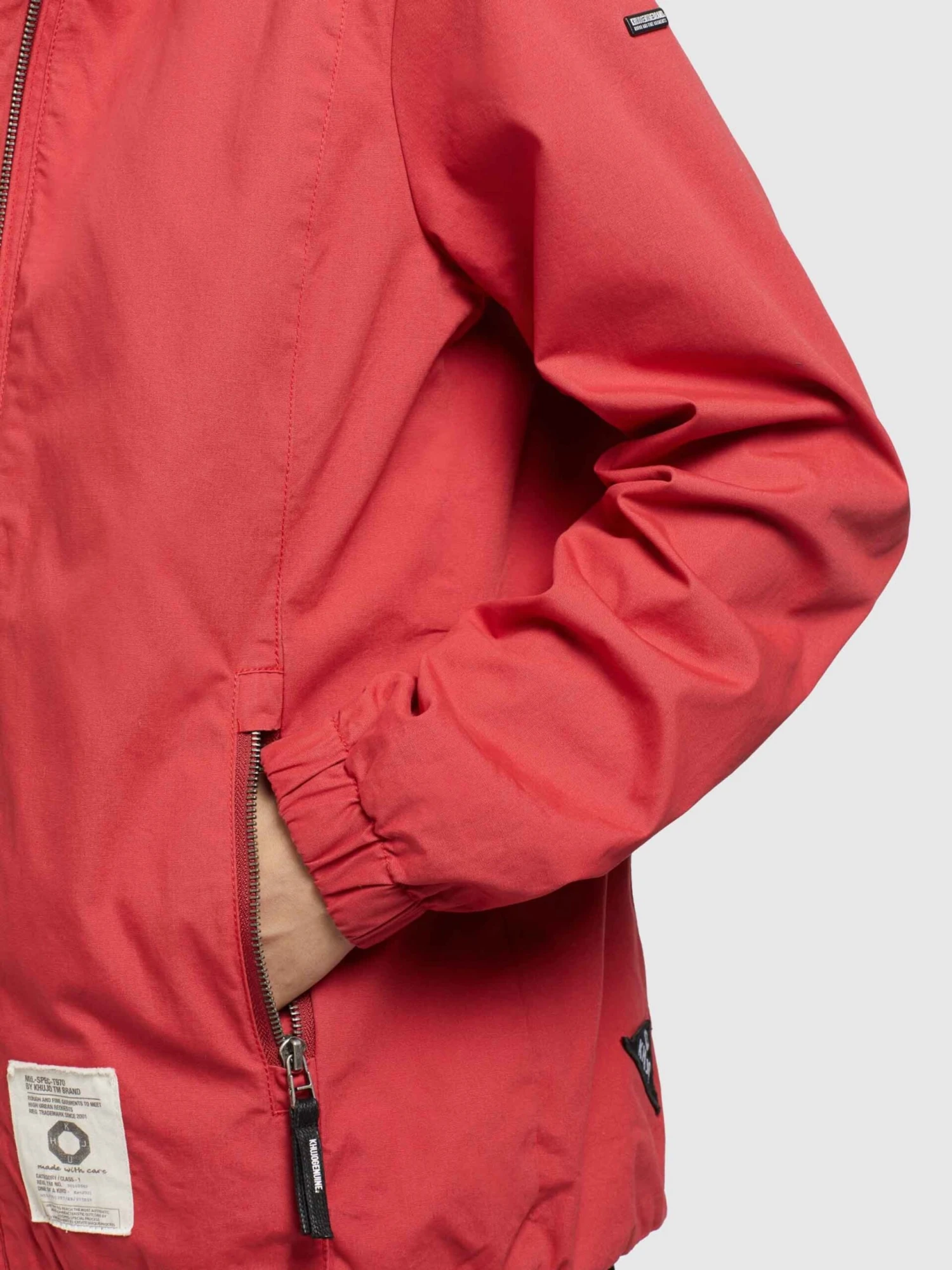 Khujo Vestes De Mi-saison Veste Mi-saison ROLAVA Femme Rouge 8 Khujo Vestes De Mi-saison Veste Mi-saison ROLAVA Femme Rouge - Image 8
