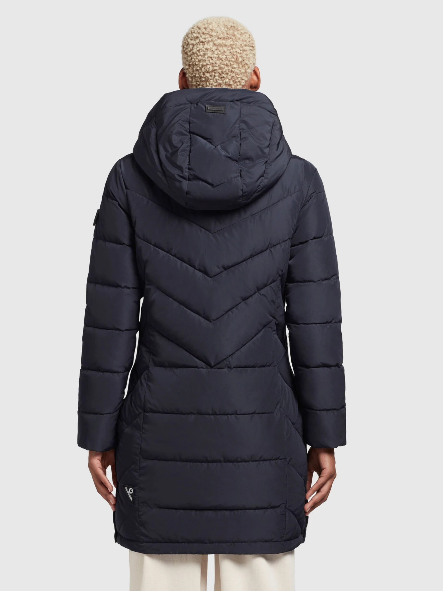 Khujo Manteaux Courts Manteau D’hiver Cups Femme Marine 4 Khujo Manteaux Courts Manteau D’hiver Cups Femme Marine - Image 4