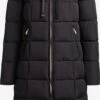 Khujo Manteaux Dhiver Manteau D’hiver Aruba Femme Noir