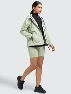 Khujo Vestes De Mi-saison Veste Mi-saison ZAHIRA4 Femme Vert -Khujo Boutique 03edc7ce03f5d0ce864ce636b0d85ee2