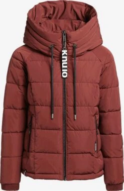 Khujo Vestes Dhiver Veste D’hiver Joilee Femme Rouge Pastel