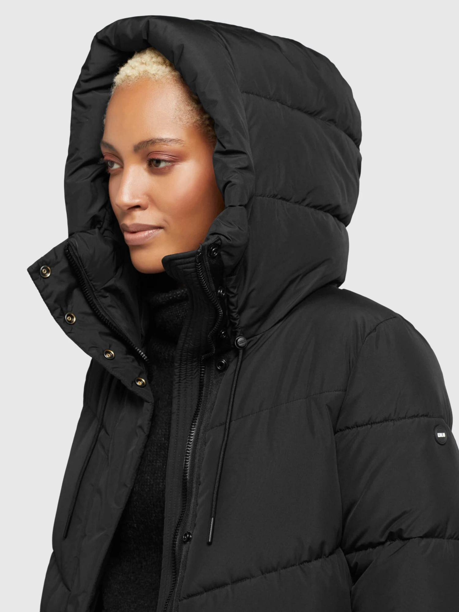 Khujo Manteaux Dhiver Manteau D’hiver Shimanta 2 Femme Noir 7 Khujo Manteaux Dhiver Manteau D’hiver Shimanta 2 Femme Noir - Image 7