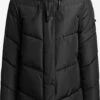 Khujo Vestes Dhiver Veste D’hiver Jordis 4 Femme Noir