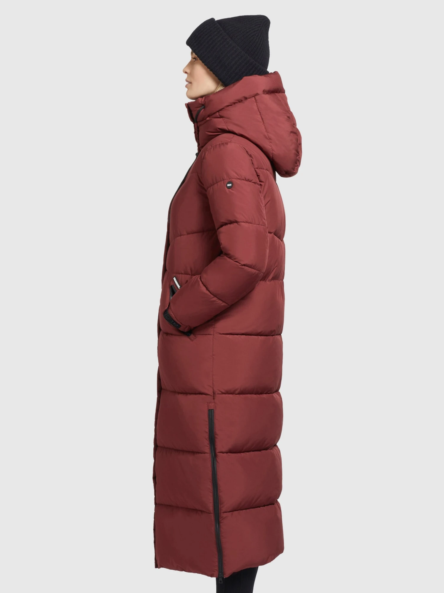 Khujo Manteaux Dhiver Manteau D’hiver Shimanta 2 Femme Rouge Rouille 5 Khujo Manteaux Dhiver Manteau D’hiver Shimanta 2 Femme Rouge Rouille - Image 5