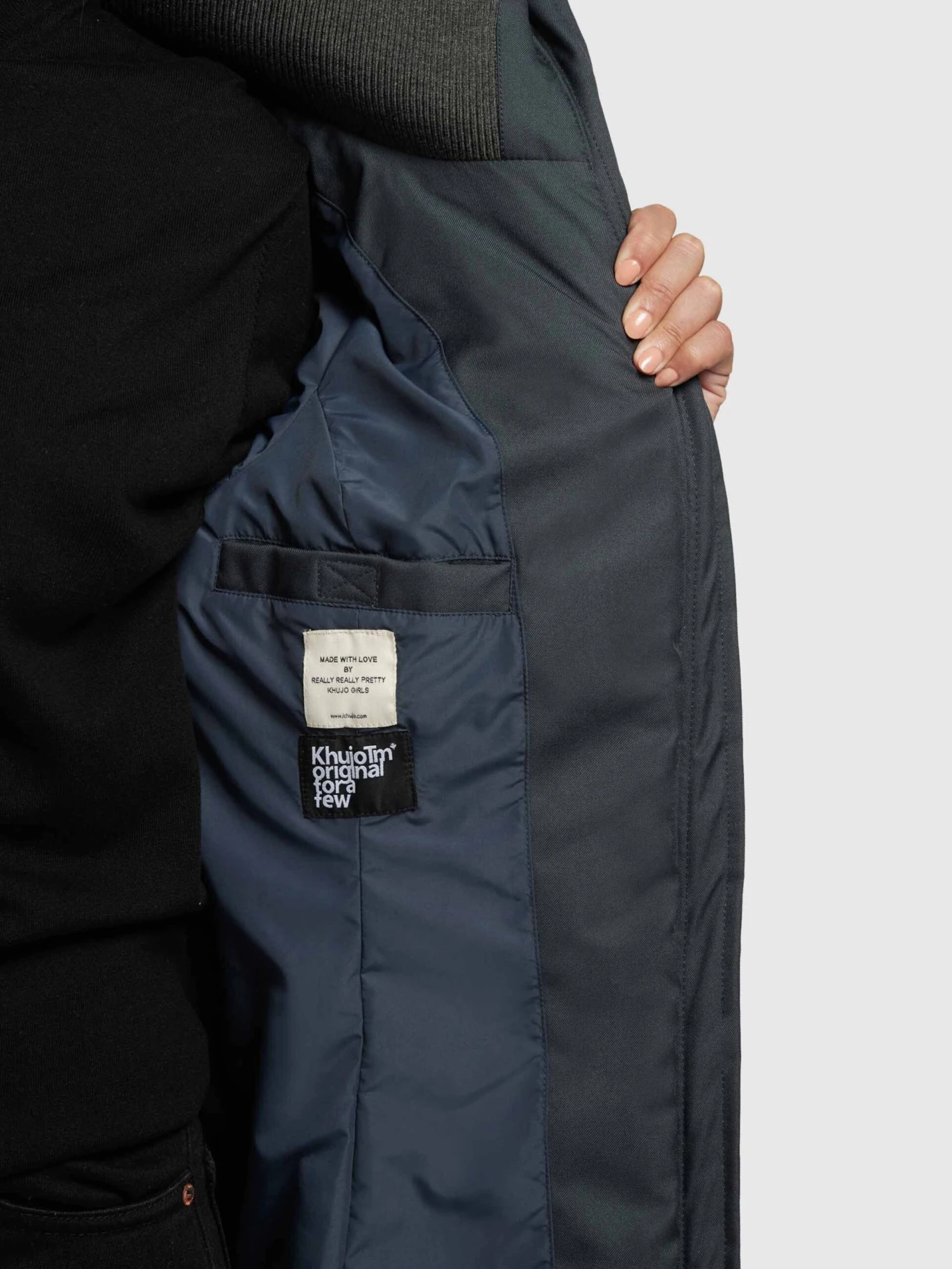 Khujo Manteaux Dhiver Manteau D’hiver Aribay Femme Bleu Nuit 8 Khujo Manteaux Dhiver Manteau D’hiver Aribay Femme Bleu Nuit - Image 8