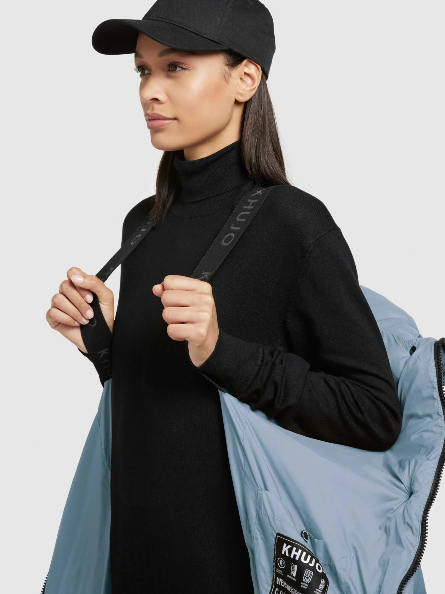 Khujo Manteaux Dhiver Manteau D’hiver Femme Bleu Clair 7 Khujo Manteaux Dhiver Manteau D’hiver Femme Bleu Clair - Image 7