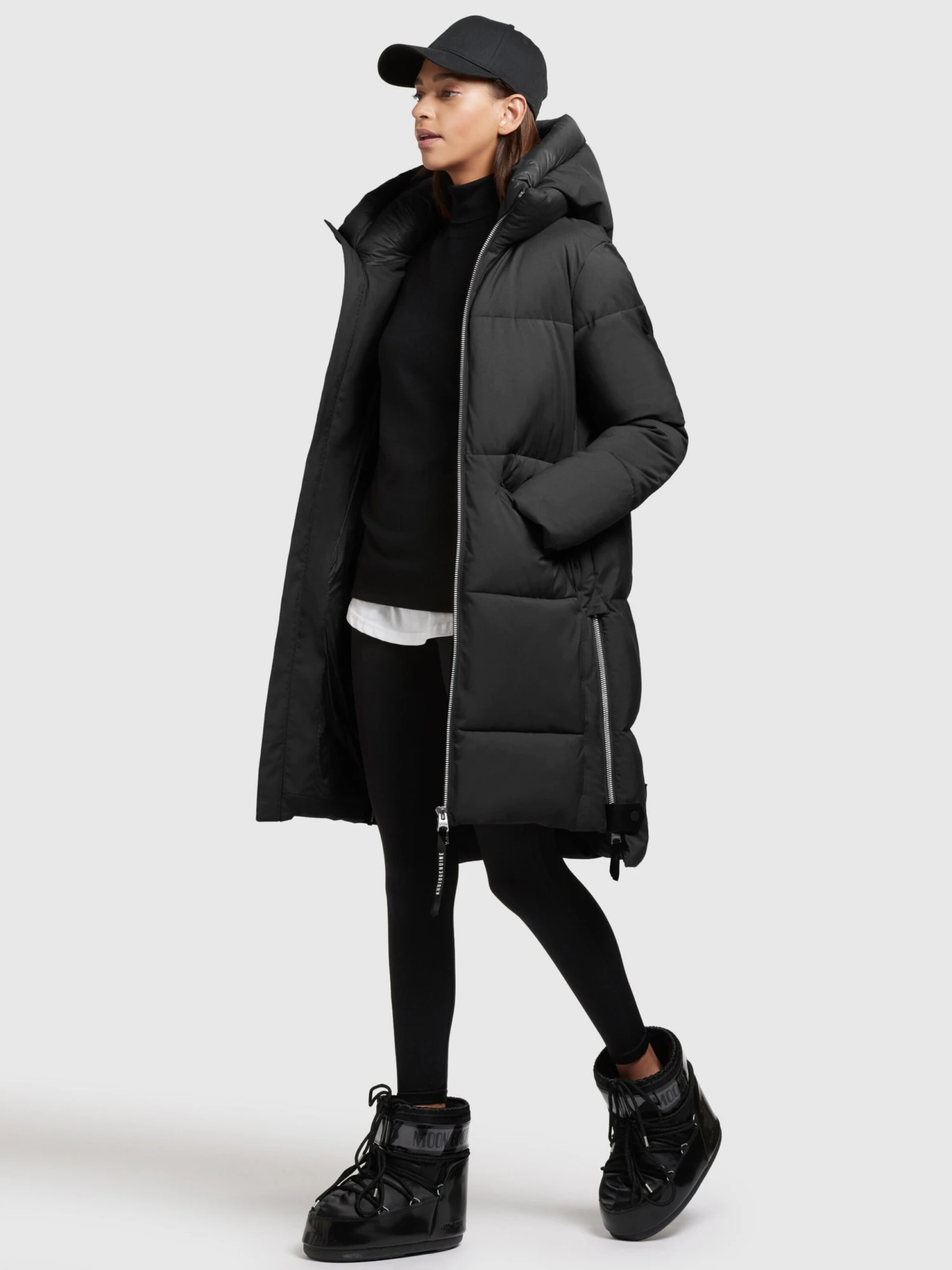 Khujo Manteaux Dhiver Manteau D’hiver Aniva Femme Noir 6 Khujo Manteaux Dhiver Manteau D’hiver Aniva Femme Noir - Image 6