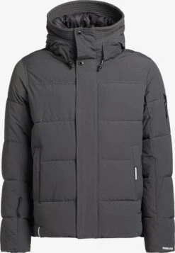 Khujo Boutique 33 Khujo Vestes Dhiver Veste D’hiver BARAT Homme Gris Foncé