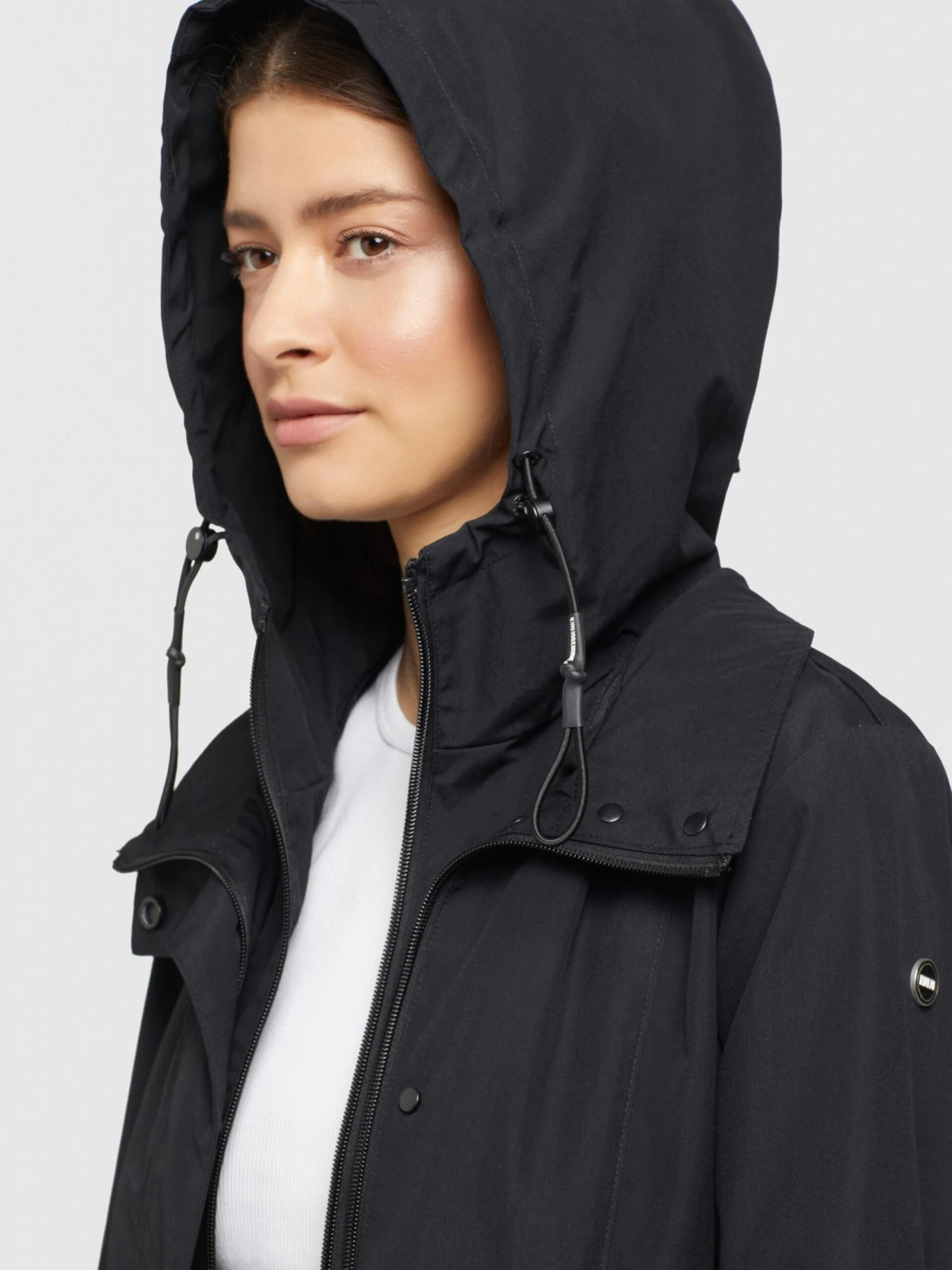 Khujo Parkas Parka Mi-saison FELINA Femme Noir 7 Khujo Parkas Parka Mi-saison FELINA Femme Noir - Image 7