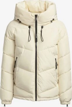 Khujo Vestes Dhiver Veste D’hiver Esila Femme Jaune Pastel