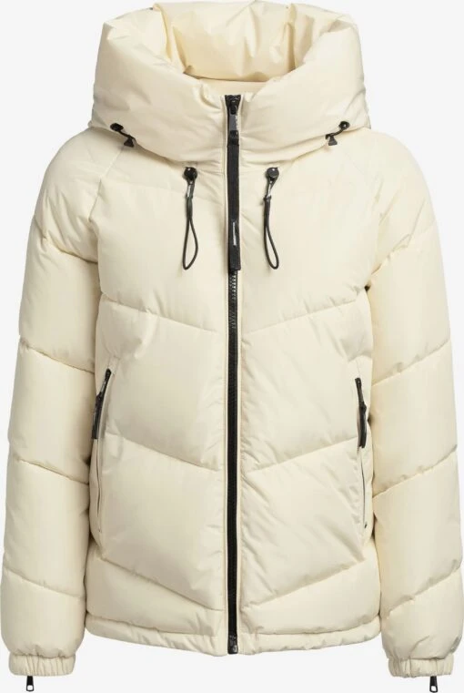 Khujo Vestes Dhiver Veste D’hiver Esila Femme Jaune Pastel
