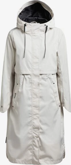 Khujo Manteaux De Mi-saison Manteau Mi-saison Jomana Femme Blanc Cassé