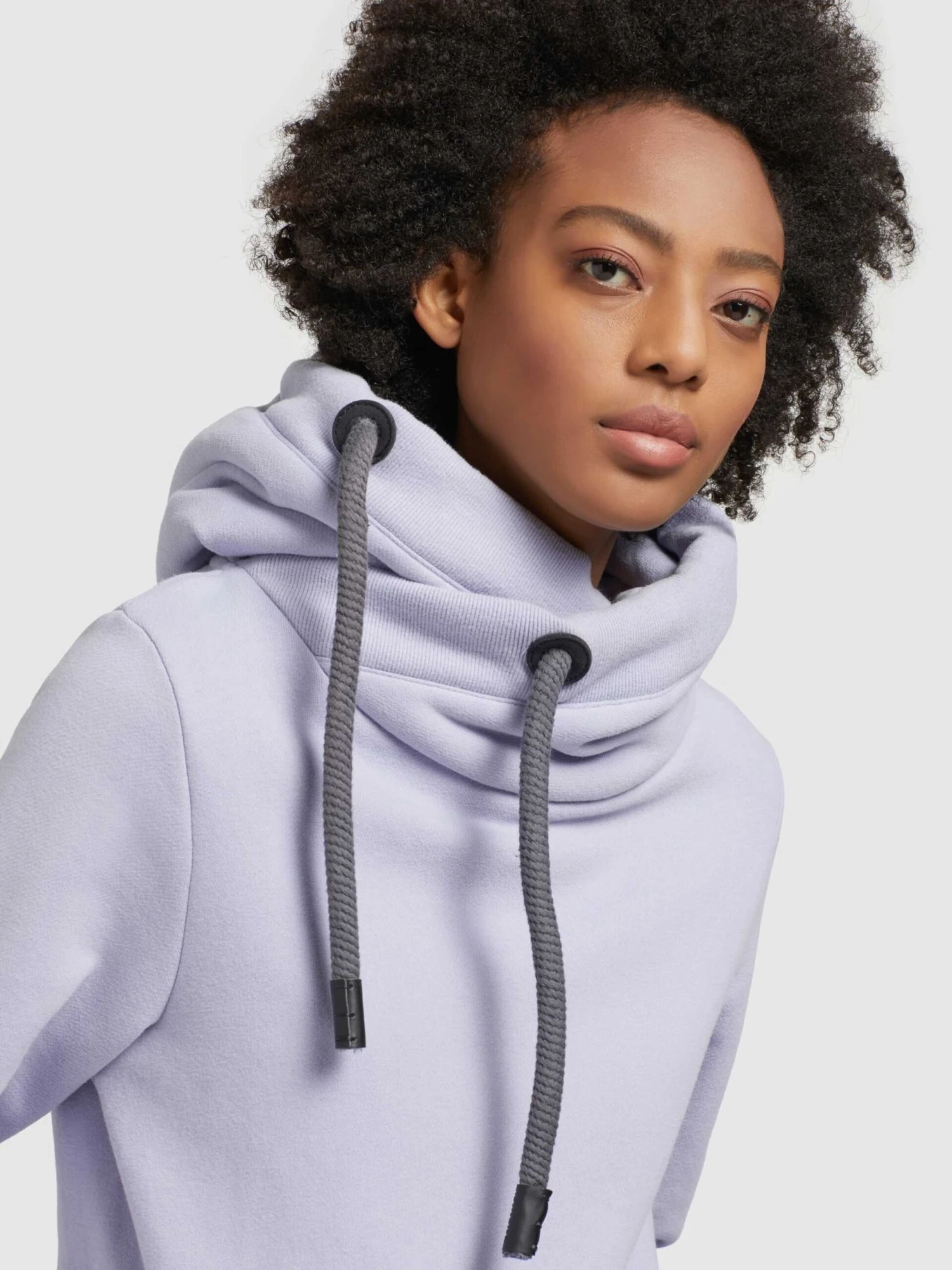 Khujo Sweats à Capuche Sweat-shirt Karima Femme Violet Clair 7 Khujo Sweats à Capuche Sweat-shirt Karima Femme Violet Clair - Image 7