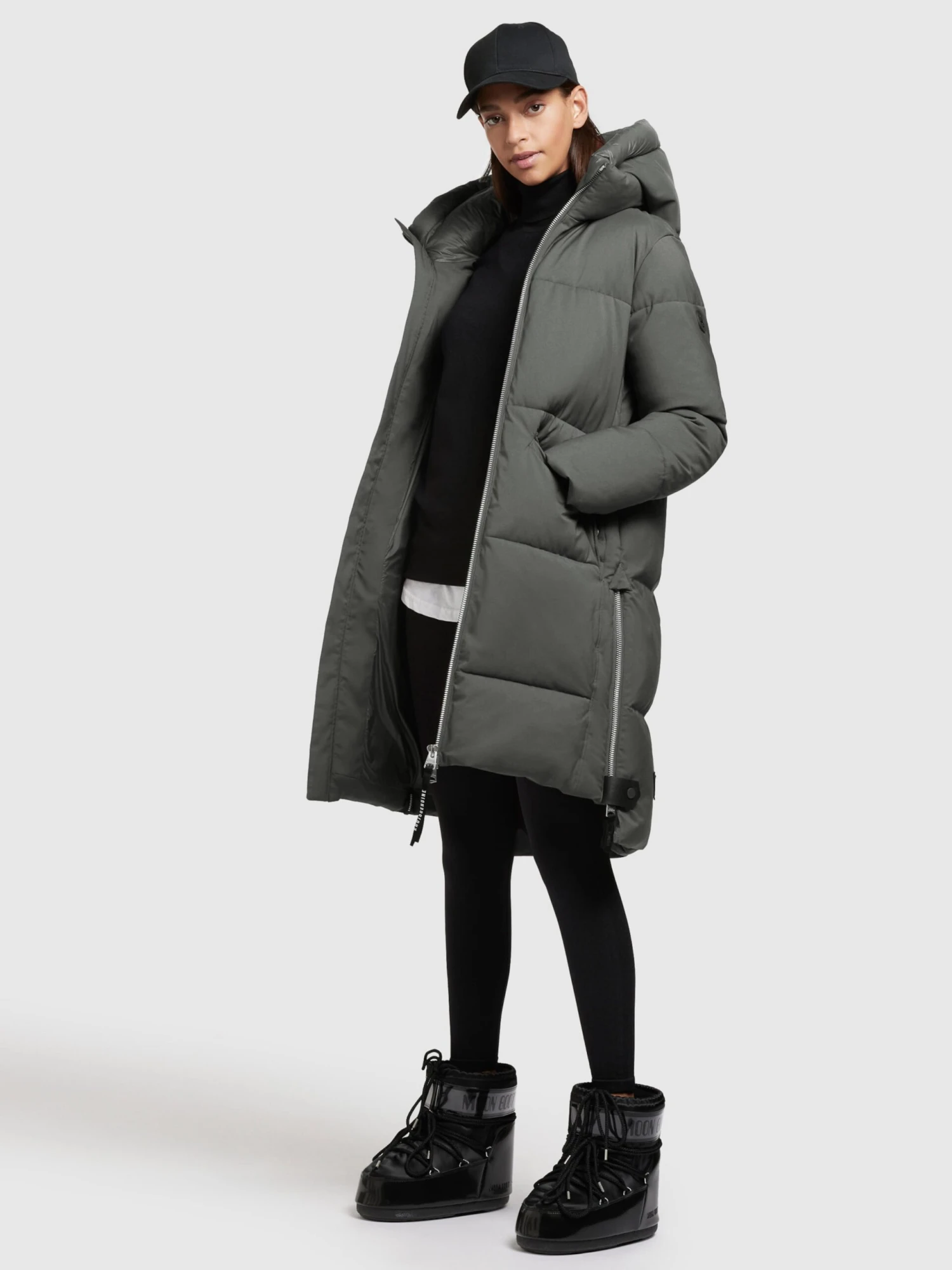 Khujo Manteaux Dhiver Manteau D’hiver Aniva Femme Olive 6 Khujo Manteaux Dhiver Manteau D’hiver Aniva Femme Olive - Image 6