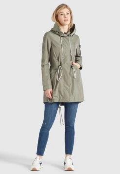 Khujo Parkas Parka Mi-saison CATHARINA Femme Kaki 10 Khujo Parkas Parka Mi-saison CATHARINA Femme Kaki -Khujo Boutique 08ba288cf82e2d9c9864391f3bf71da3