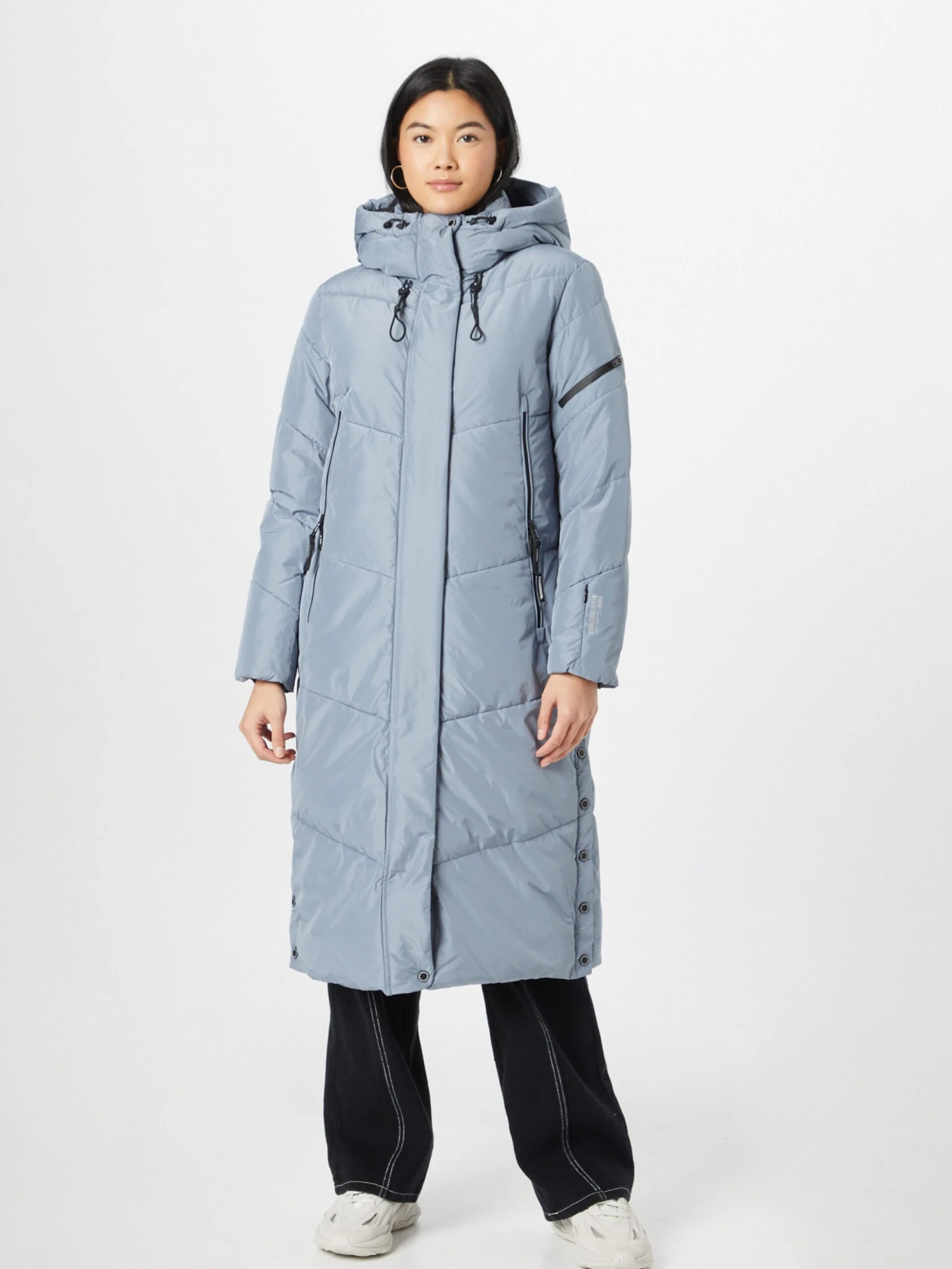 Khujo Manteaux Dhiver Manteau D’hiver Sonje Femme Bleu Clair 2 Khujo Manteaux Dhiver Manteau D’hiver Sonje Femme Bleu Clair - Image 2