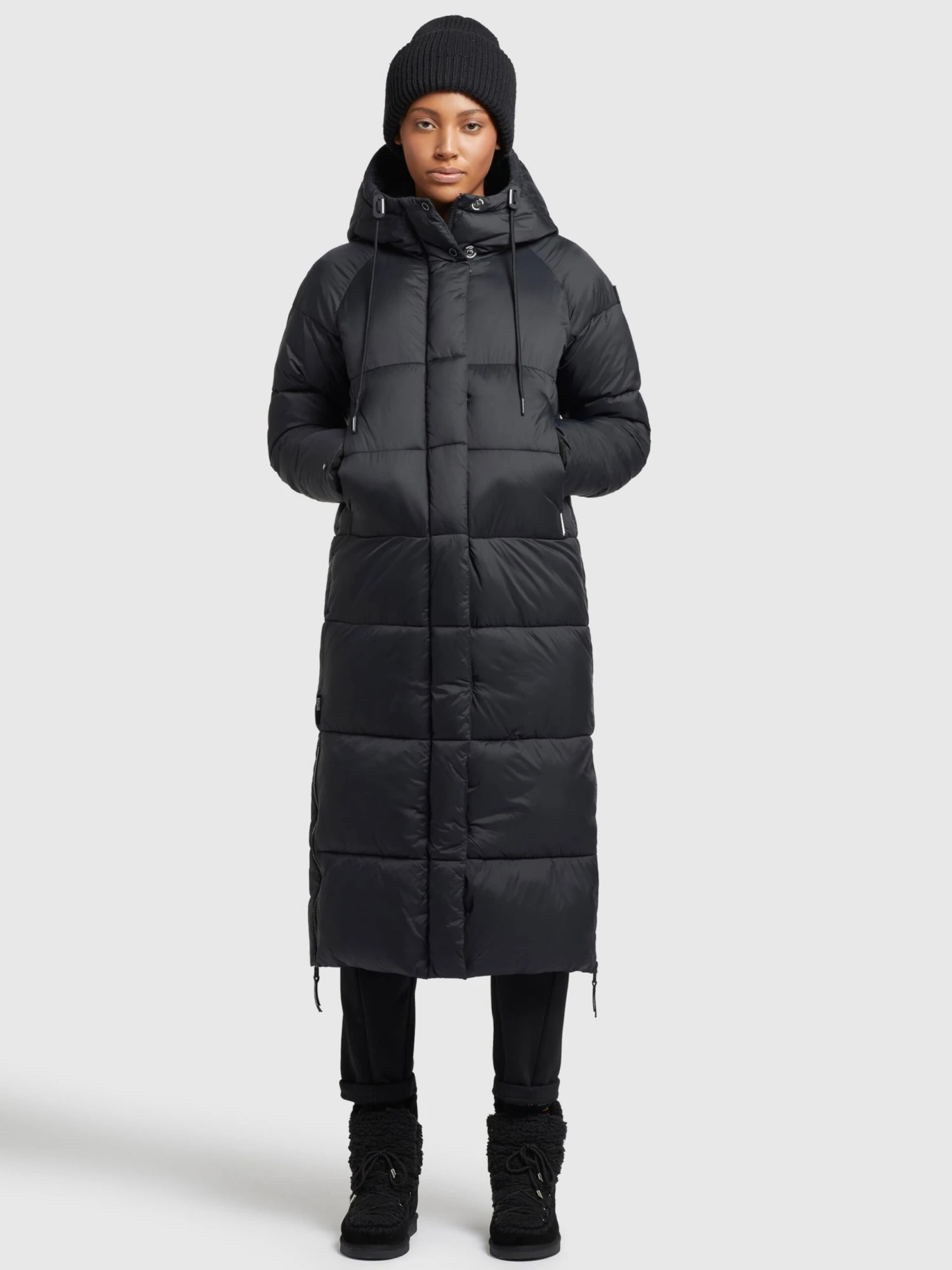 Khujo Manteaux Dhiver Manteau D’hiver LAMERA Femme Noir 2 Khujo Manteaux Dhiver Manteau D’hiver LAMERA Femme Noir - Image 2