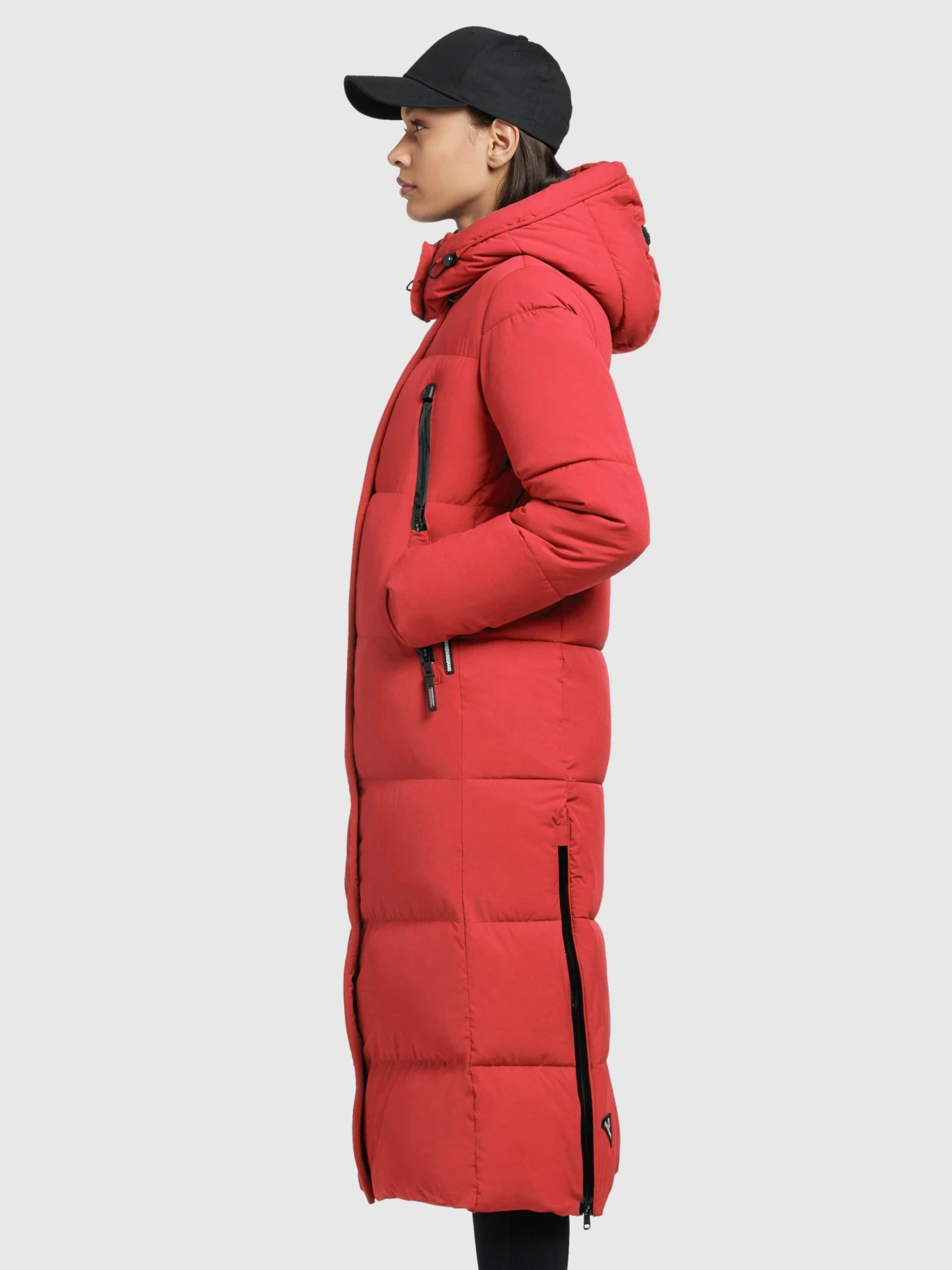 Khujo Manteaux De Mi-saison Manteau Mi-saison Melona Femme Rouge 5 Khujo Manteaux De Mi-saison Manteau Mi-saison Melona Femme Rouge - Image 5