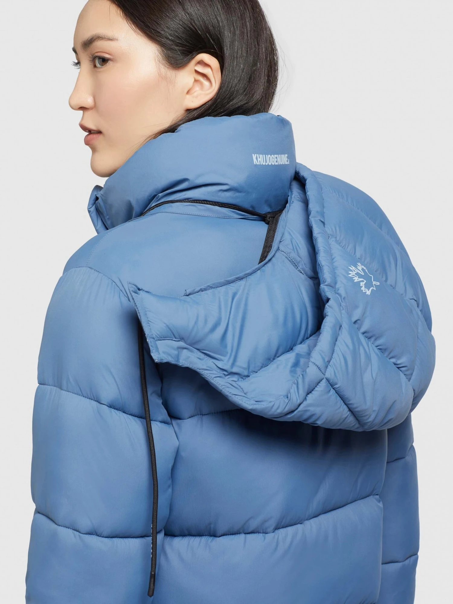 Khujo Manteaux Dhiver Manteau D’hiver Julina Femme Bleu 7 Khujo Manteaux Dhiver Manteau D’hiver Julina Femme Bleu - Image 7
