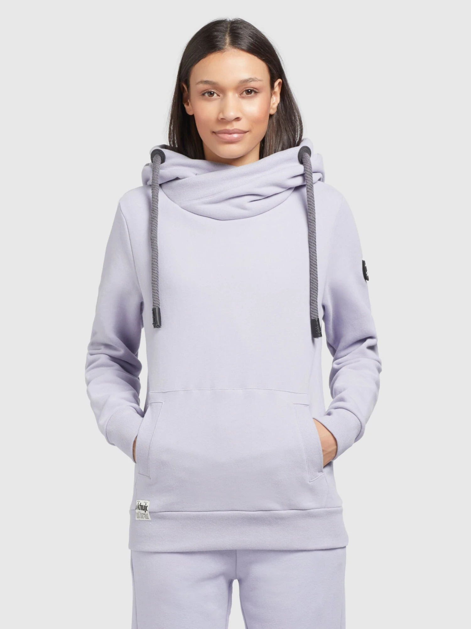 Khujo Sweats à Capuche Sweat-shirt Rhabea Femme Lavande 2 Khujo Sweats à Capuche Sweat-shirt Rhabea Femme Lavande - Image 2