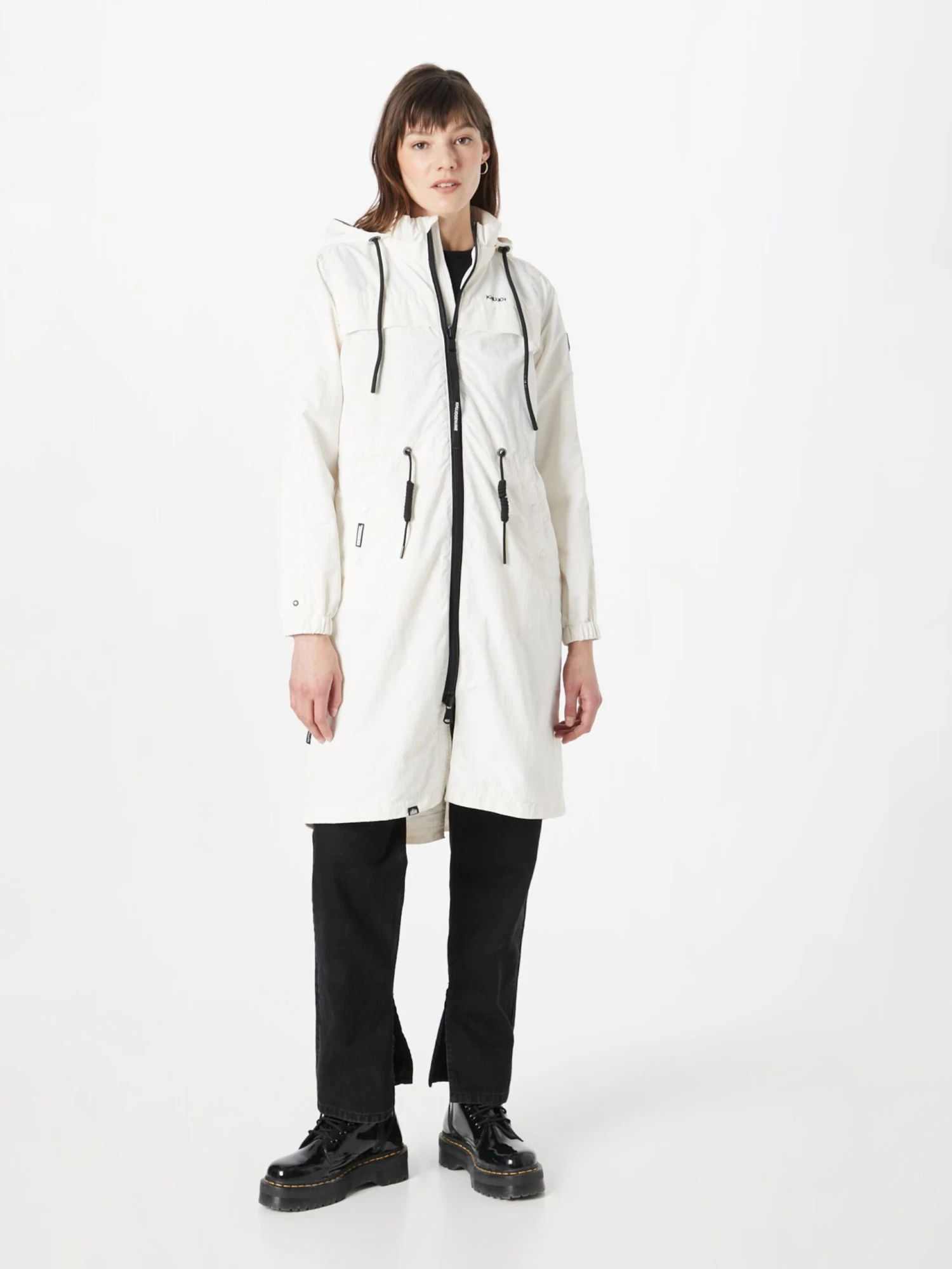 Khujo Manteaux De Mi-saison Manteau Mi-saison VOYA3 Femme Blanc 2 Khujo Manteaux De Mi-saison Manteau Mi-saison VOYA3 Femme Blanc - Image 2