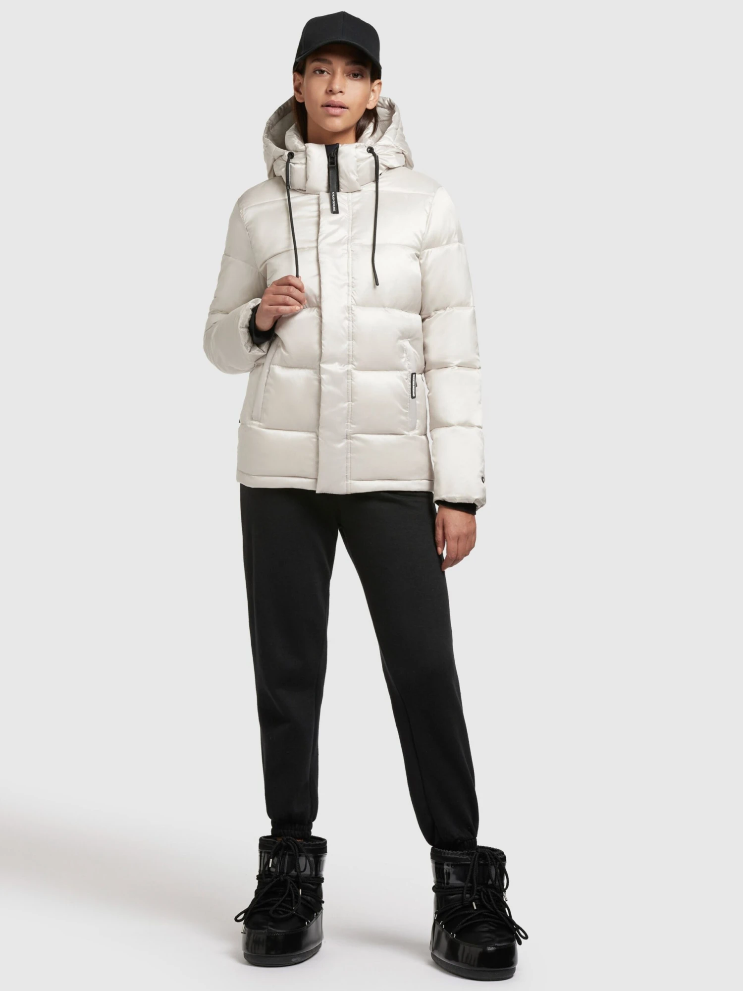 Khujo Vestes Dhiver Veste D’hiver Evona Femme Blanc Perle 3 Khujo Vestes Dhiver Veste D’hiver Evona Femme Blanc Perle - Image 3