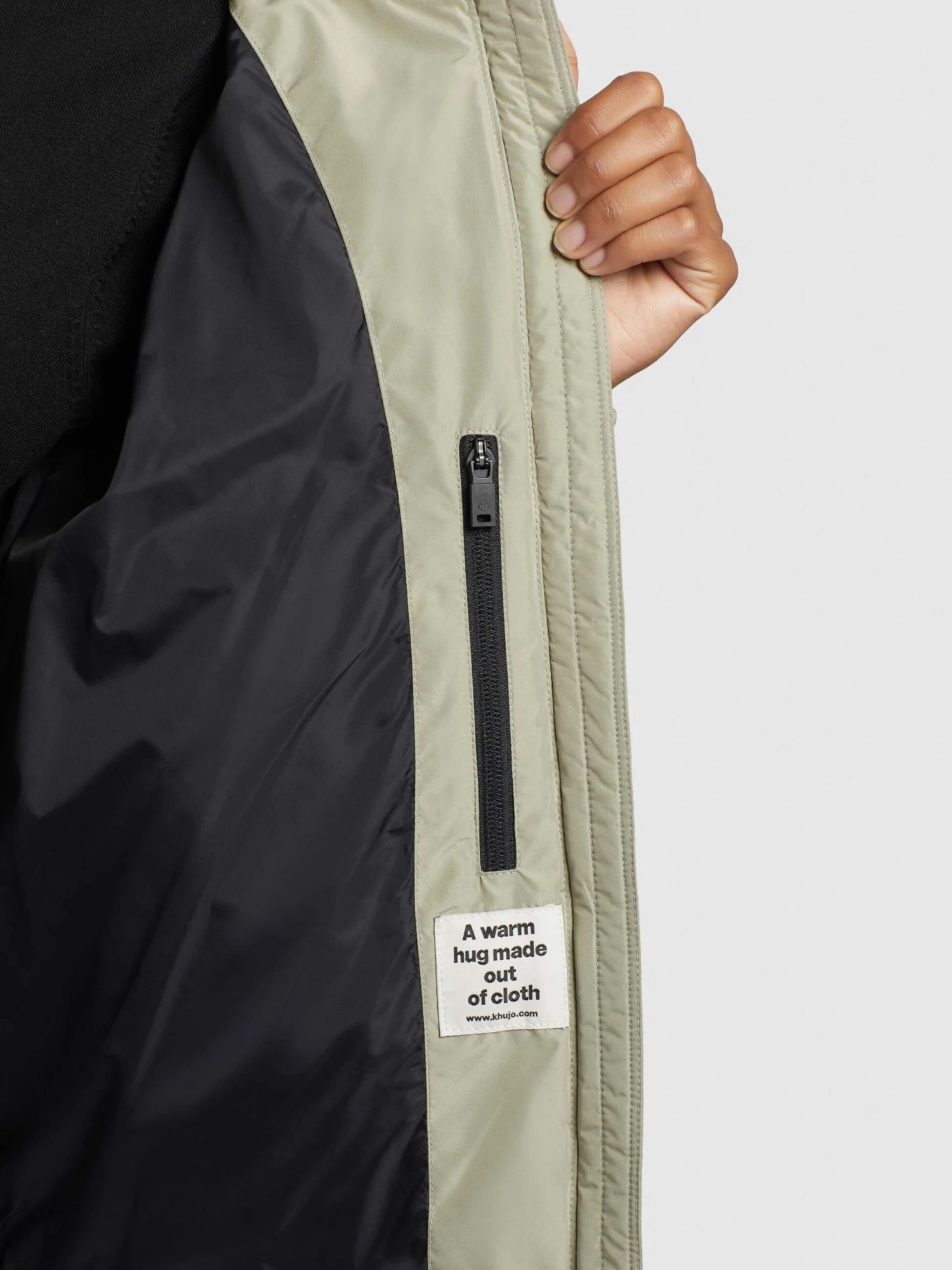 Khujo Vestes Dhiver Veste D’hiver Esila 3 Femme Vert Clair 8 Khujo Vestes Dhiver Veste D’hiver Esila 3 Femme Vert Clair - Image 8