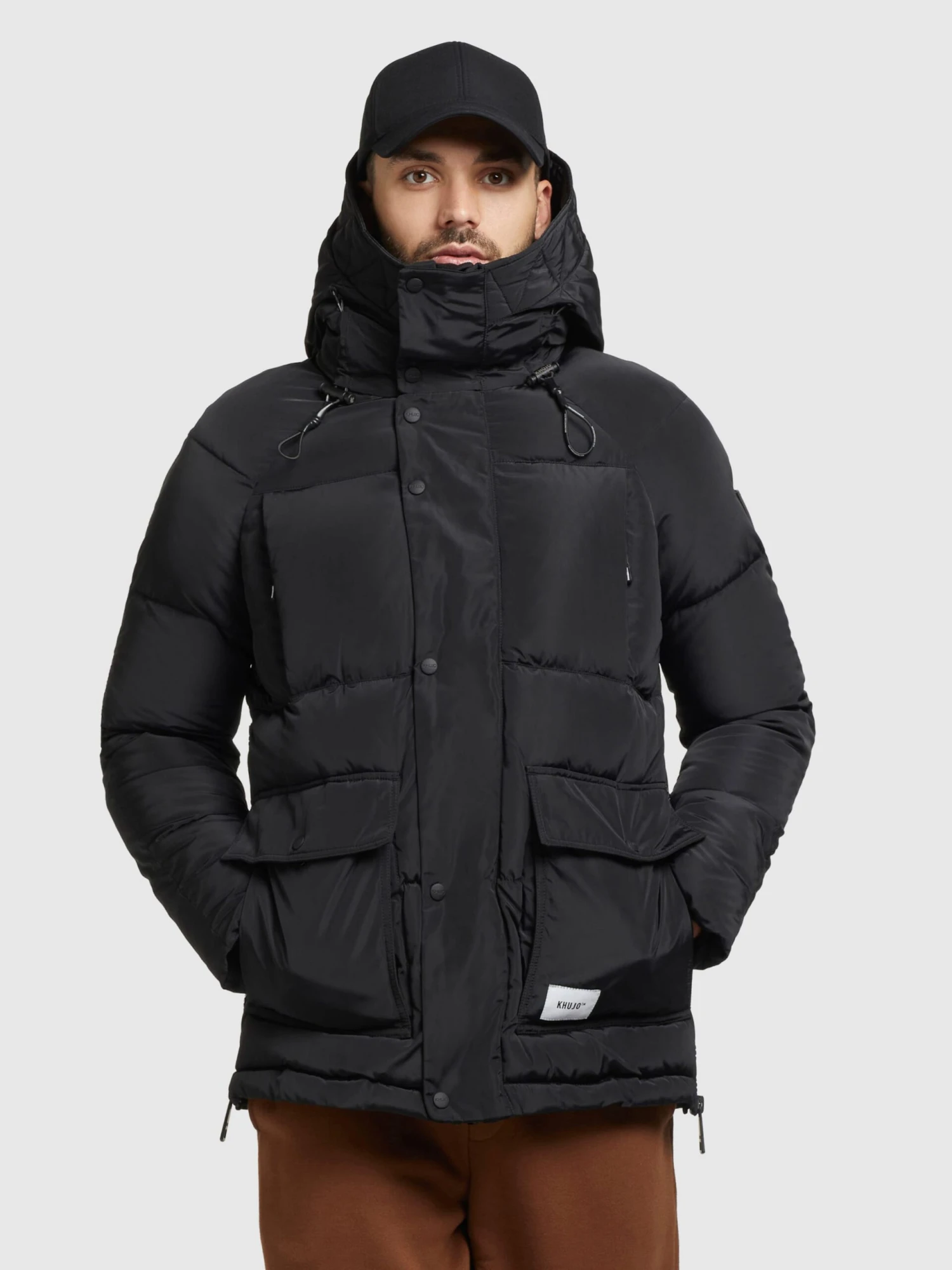 Khujo Vestes Dhiver Veste D’hiver Jedi Homme Noir 2 Khujo Vestes Dhiver Veste D’hiver Jedi Homme Noir - Image 2