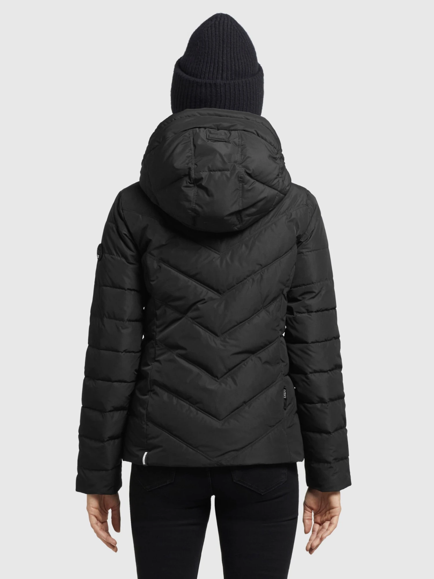 Khujo Vestes De Mi-saison Veste Mi-saison Stern Femme Noir 4 Khujo Vestes De Mi-saison Veste Mi-saison Stern Femme Noir - Image 4