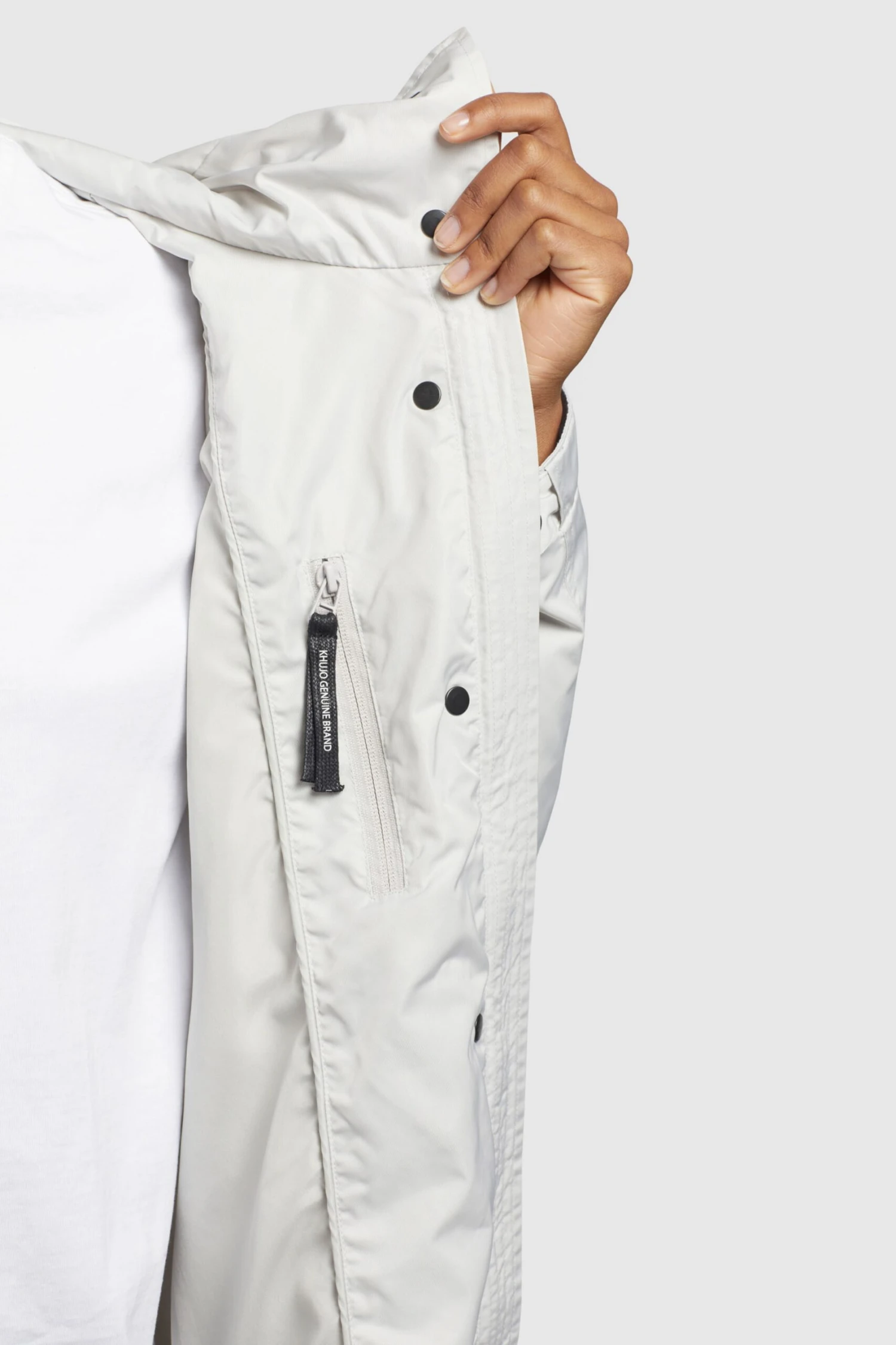 Khujo Parkas Parka Mi-saison Dayes Femme Blanc Cassé 7 Khujo Parkas Parka Mi-saison Dayes Femme Blanc Cassé - Image 7