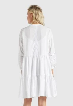 Khujo Robes Fluides Robe-chemise Crepes Femme Blanc 12 Khujo Robes Fluides Robe-chemise Crepes Femme Blanc -Khujo Boutique 0d32323d4abfbbeb6c6bda39fe064fc8