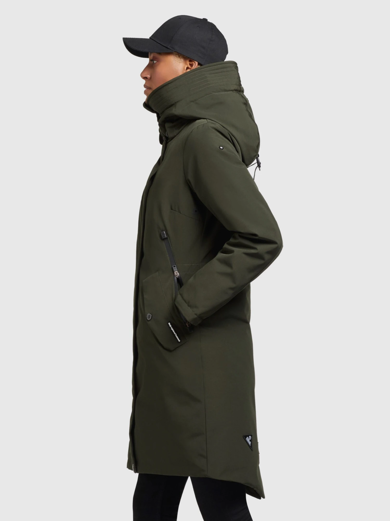 Khujo Manteaux Dhiver Manteau D’hiver Charlyn 3 Femme Kaki 5 Khujo Manteaux Dhiver Manteau D’hiver Charlyn 3 Femme Kaki - Image 5