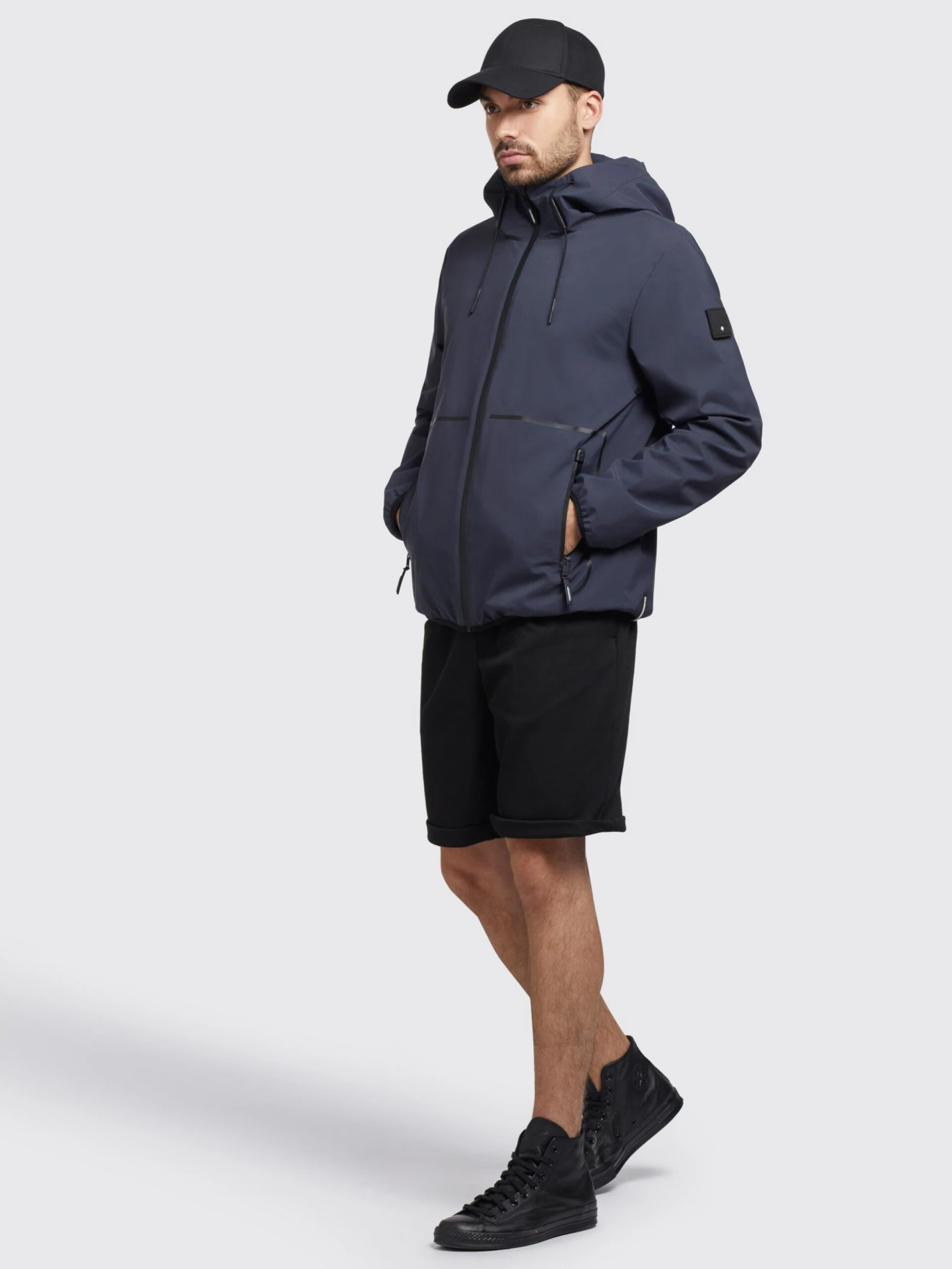 Khujo Vestes De Mi-saison Veste Mi-saison Eldon Homme Marine 3 Khujo Vestes De Mi-saison Veste Mi-saison Eldon Homme Marine - Image 3
