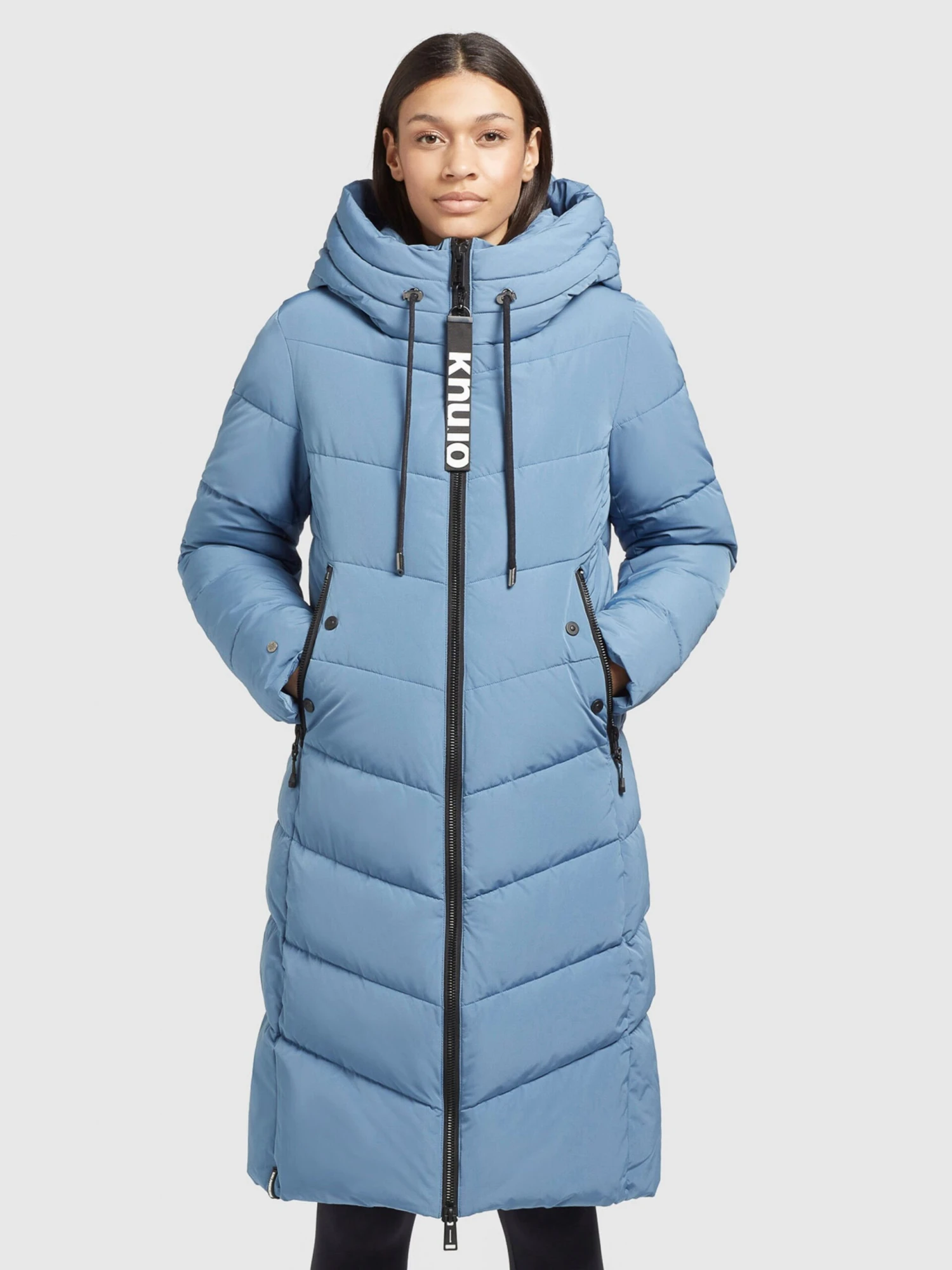 Khujo Manteaux Dhiver Manteau D’hiver Ayleena Femme Bleu Clair 2 Khujo Manteaux Dhiver Manteau D’hiver Ayleena Femme Bleu Clair - Image 2