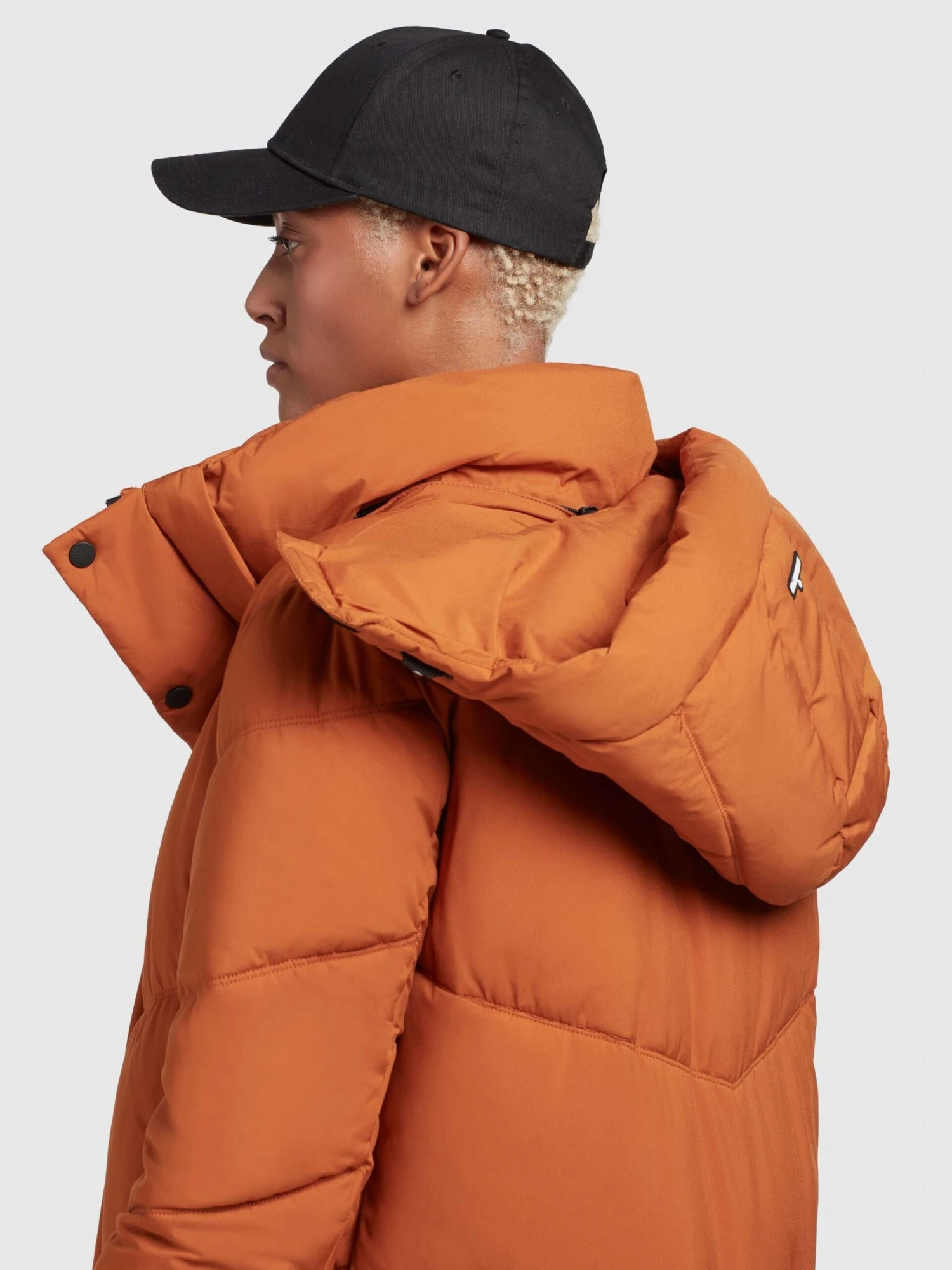 Khujo Manteaux Dhiver Manteau D’hiver Torino2 Femme Orange 8 Khujo Manteaux Dhiver Manteau D’hiver Torino2 Femme Orange - Image 8
