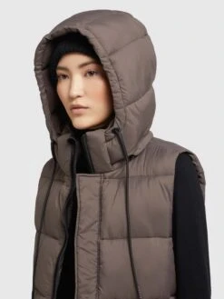 Khujo Vestes Sans Manches Gilet Eden Femme Moka 14 Khujo Vestes Sans Manches Gilet Eden Femme Moka -Khujo Boutique 0dedee4418cf4596803dc2ccf5dd8ebf