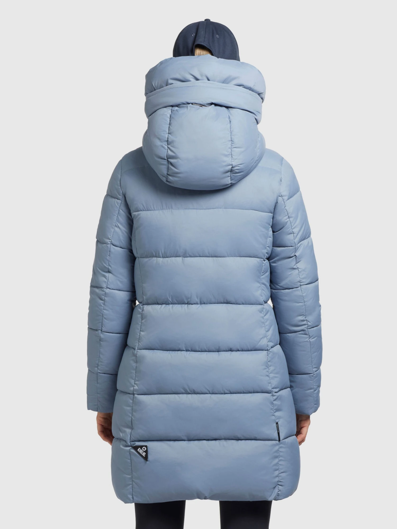 Khujo Manteaux Dhiver Manteau D’hiver Tuula Femme Bleu Fumé 4 Khujo Manteaux Dhiver Manteau D’hiver Tuula Femme Bleu Fumé - Image 4
