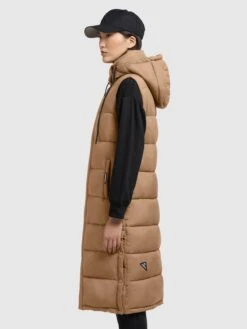 Khujo Vestes Sans Manches Gilet Tourin Femme Noisette 12 Khujo Vestes Sans Manches Gilet Tourin Femme Noisette -Khujo Boutique 0e4718fce691226921f90afe91deaac9