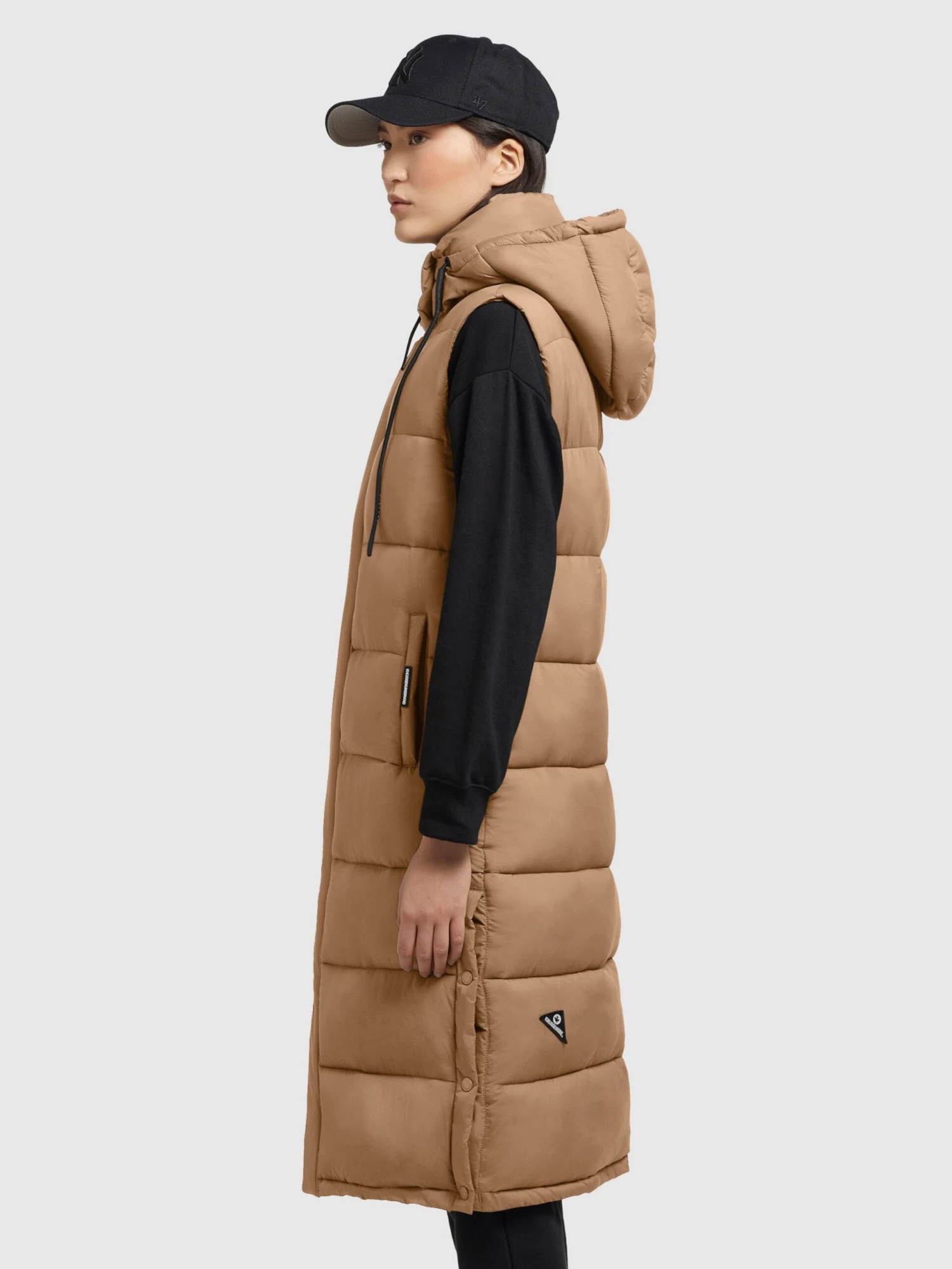 Khujo Vestes Sans Manches Gilet Tourin Femme Noisette 5 Khujo Vestes Sans Manches Gilet Tourin Femme Noisette - Image 5