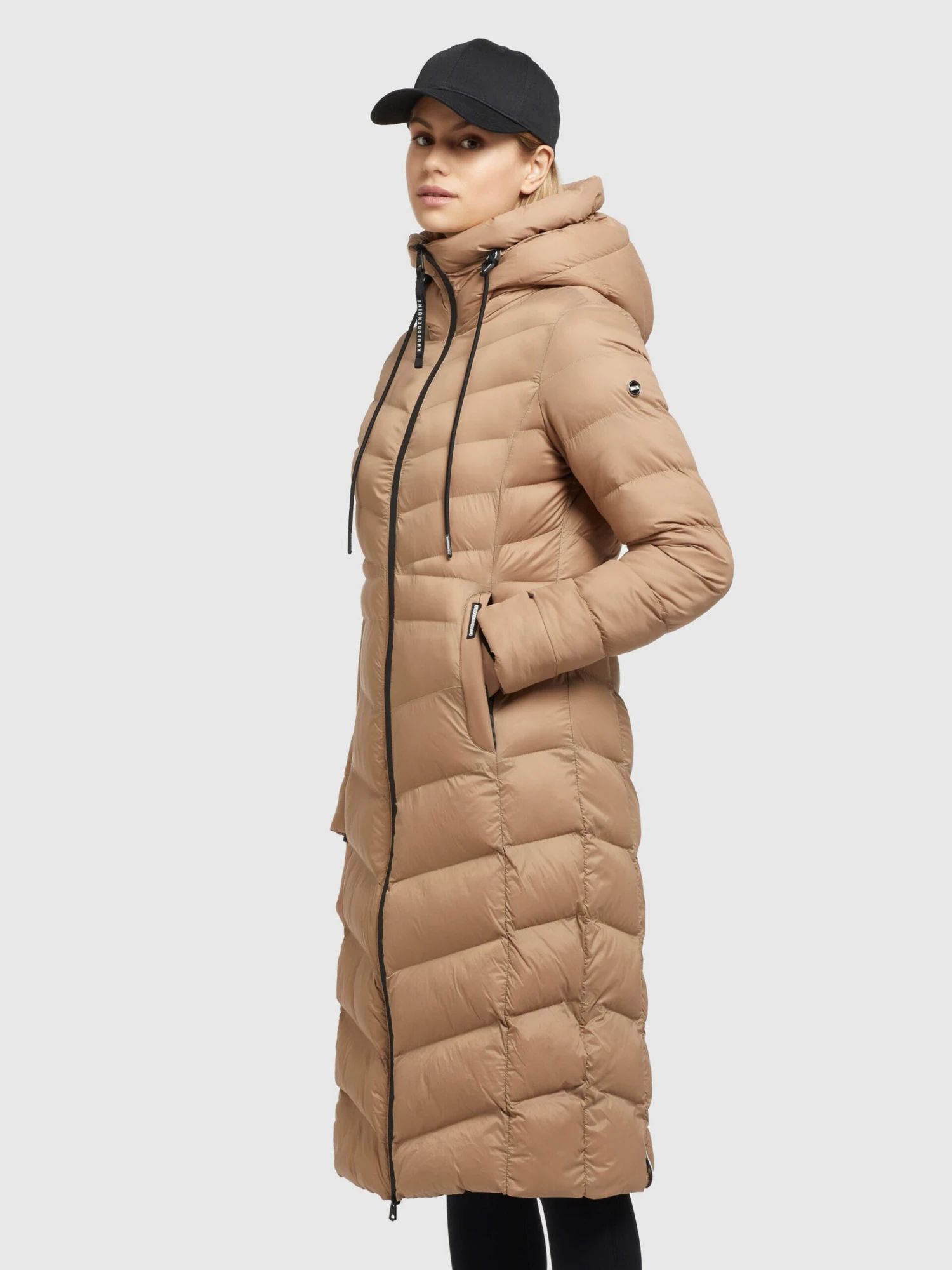 Khujo Manteaux Dhiver Manteau D’hiver Ingram 2 Femme Beige Foncé 5 Khujo Manteaux Dhiver Manteau D’hiver Ingram 2 Femme Beige Foncé - Image 5